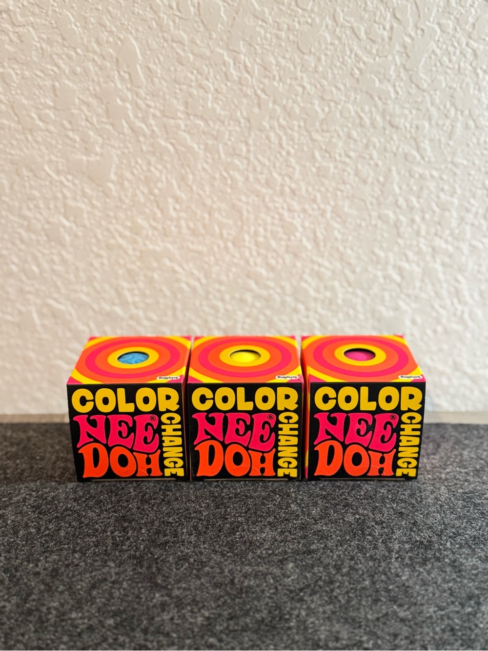 NeeDoh Color Change - Yellow, Pink, Blue